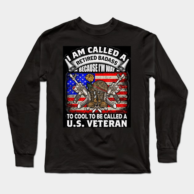 Black Panther Art - USA Army Tagline 23 Long Sleeve T-Shirt by The Black Panther